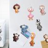8-Piece 3D Animal Refrigerator Magnets view 2