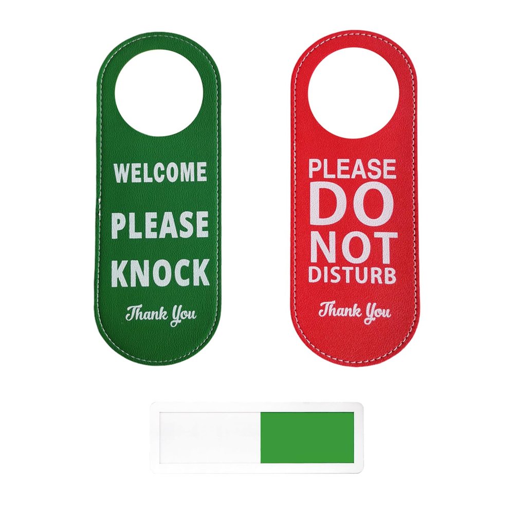 Double-Sided Door Signs - Set of 2