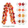 Quorlis Autumn Decor Garland Maple Leaves 175cm view 2