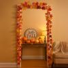 Quorlis Autumn Decor Garland Maple Leaves 175cm view 4