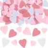 15g Heart Confetti Glitter Pink Rose Gold for Weddings, Birthdays, Baptisms, Valentine's Day view 1