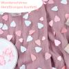 15g Heart Confetti Glitter Pink Rose Gold for Weddings, Birthdays, Baptisms, Valentine's Day view 4