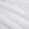 1.5m x 1m Glitter Star Tulle Mesh Fabric Black view 1