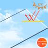 NIANXINN 1 mm Transparent Polycarbonate Roofing Sheet, 50 x 1500 cm view 4