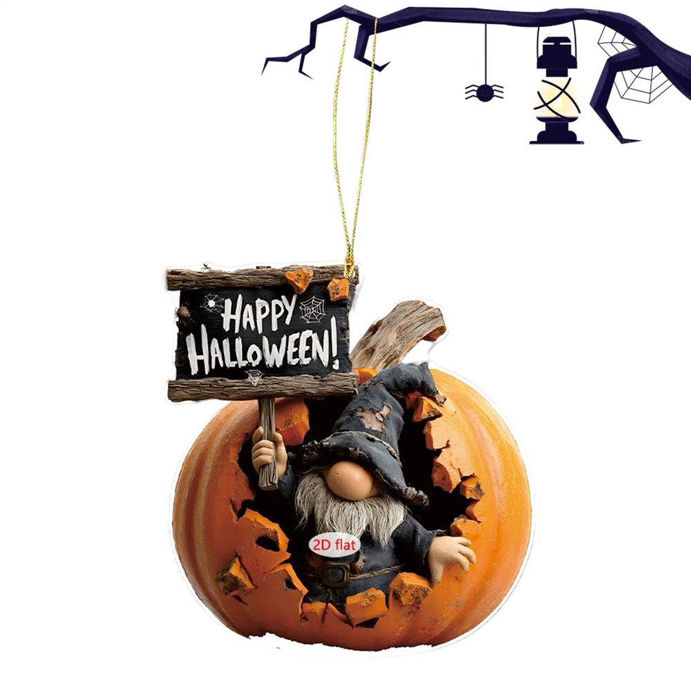 Halloween Ornament with Hat