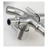 MIUYTRN 304 Stainless Steel Faucet, Single-to-Double Outlet, Multifunctional view 4