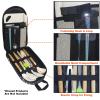 VAPOKF Travel Camping Utensil Organizer Bag, Yellow-Red, for Trucks and Cars, Cooking Utensil Storage Bag, Bag Only view 2