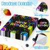 MSLHUB 48 Pack Happy Birthday Party Napkins view 3