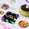 MSLHUB 48 Pack Happy Birthday Party Napkins view 4