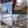 Transparent Corrugated Roofing Panels, 6-Pack, 0.9 × 1.6 m view 4