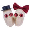 Fituenly Bride and Groom Skull Decor view 1