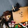 Fituenly Bride and Groom Skull Decor view 4