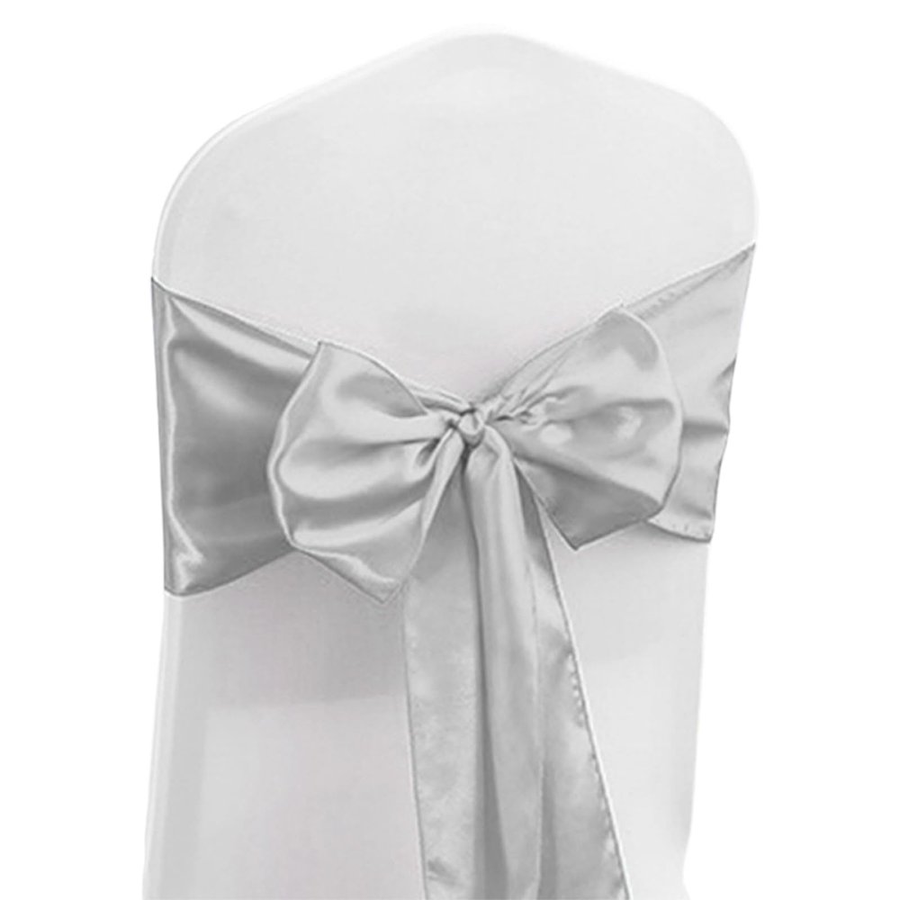 YUPEIUKLI Polyester Satin Chair Sashes