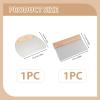 2PCS Stainless Steel Dough Scraper Set view 2