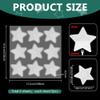 PH PandaHall 6-Sheet White Reflective Star Stickers view 2