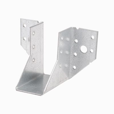 External-Flange Joist Hangers, Galvanized Steel, 40 x 80 mm, Pack of 16