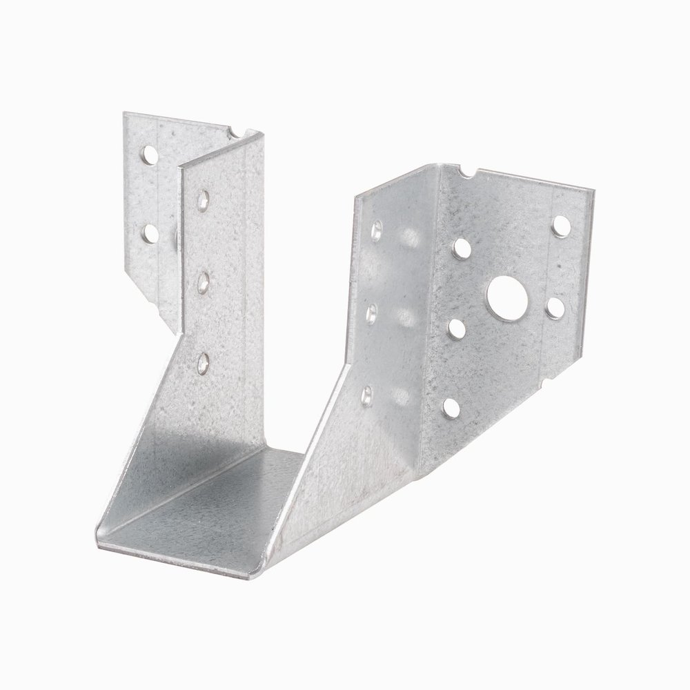 External-Flange Joist Hangers, Galvanized Steel, 40 x 80 mm, Pack of 16