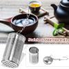 Tea Infuser - Stainless Steel with Chain Hook view 2