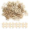 100 Wooden Buttons for Crafts view 1