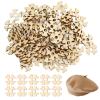100 Wooden Buttons for Crafts view 2