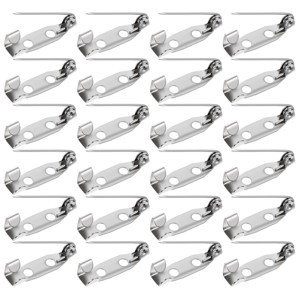 LIQWEI 200 Pack Brooch Pins, 20mm Safety Pins