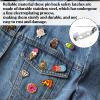 LIQWEI 200 Pack Brooch Pins, 20mm Safety Pins view 3