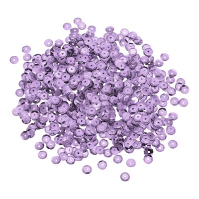 QUARKZMAN Loose Sequins 2400pcs Silver Back Cup Sequins for Jewelry Making Crafting Sewing