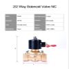 OSHZIKJII Normally Closed Solenoid Valve, 1/8"–2", 220 V/24 V/12 V/24 V AC (E/P/D/M_380VAC) view 3