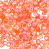 QUARKZMAN Loose Sequins 2800pcs Silver Back Cup Sequins for Jewelry Making Craft Sewing AB Orange view 1