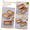 Brown Paper Snack Boxes, 520 mL, 100 Count, Kraft Paper view 3
