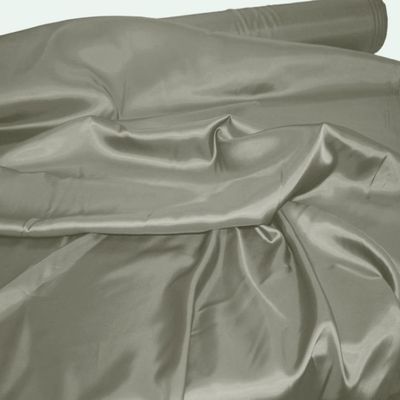 TOLKO Lining Fabric Meterage | Opaque Wrinkle-Resistant | Universal Fabric for Decoration, Clothing, and Costumes | Sewing Fabric (Taupe)