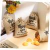 Linen Drawstring Gift Bags for Weddings view 4