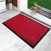 furni24 Door Mat - Easy-Clean, Weather-Resistant Dirt-Trapping Mat with Non-Slip Backing - Indoor and Outdoor Use, Absorbent, Quick-Drying, Washable - Red, 60 x 90 cm view 1