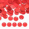 QUARKZMAN Flat Round Sequins, 600pcs 10mm/0.4in Red view 1