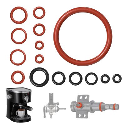 15 Silicone O-Rings for Coffee Machines