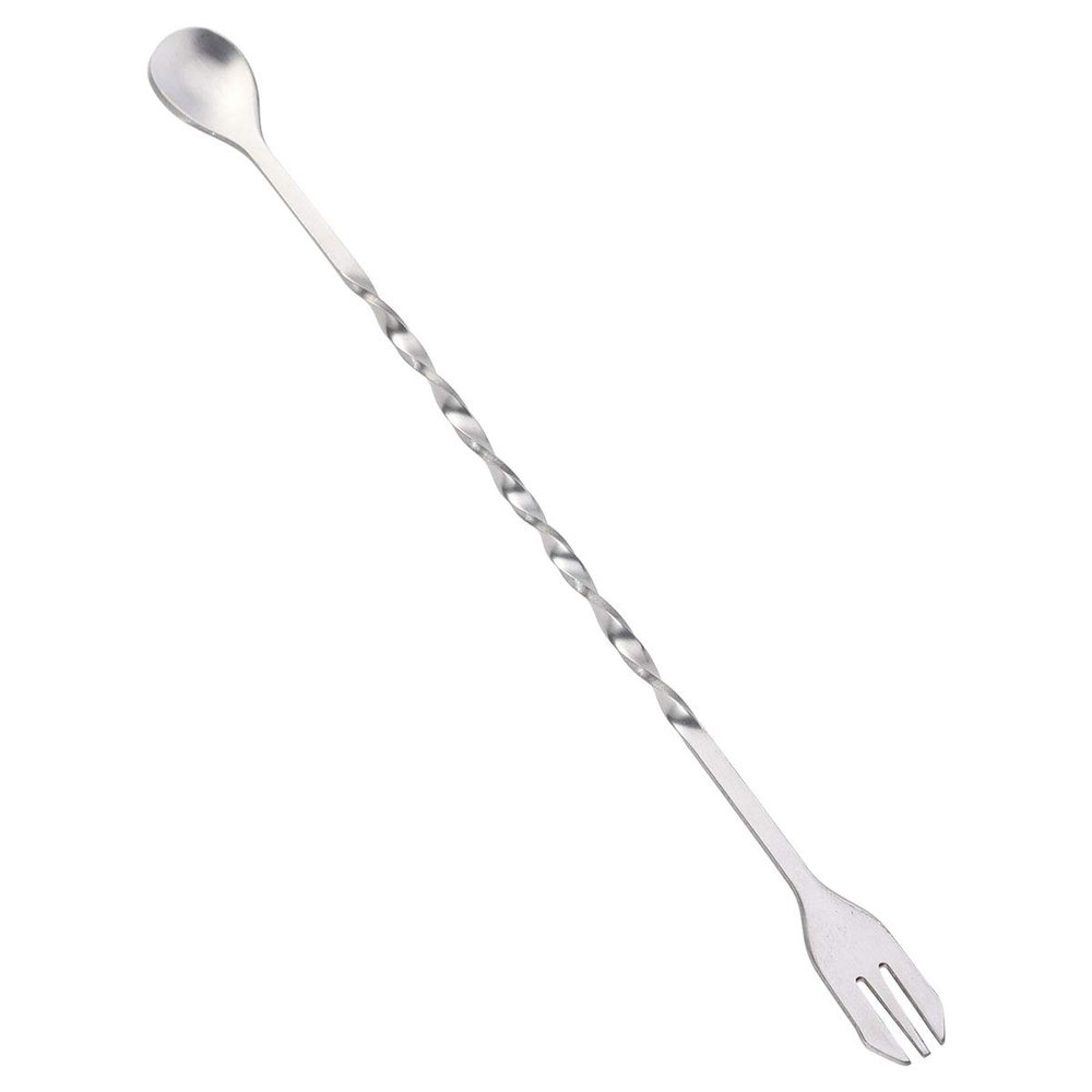 Sosoport Long Stainless Steel Cocktail Spoon