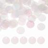 QUARKZMAN Flat Round Sequins, 600 pcs 10mm/0.4 inch Loose AB Transparent view 1