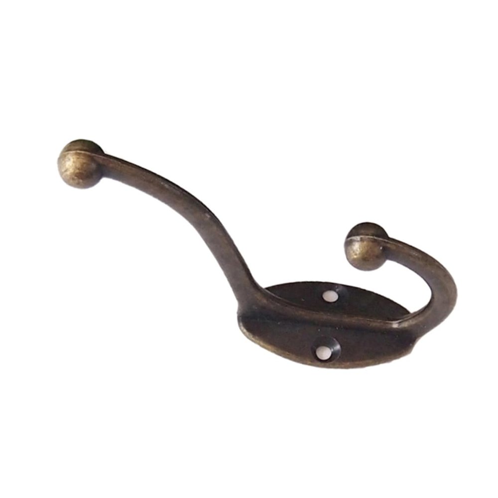 BESTYASH Vintage Wall Hooks, 4-Piece Zinc Alloy Set