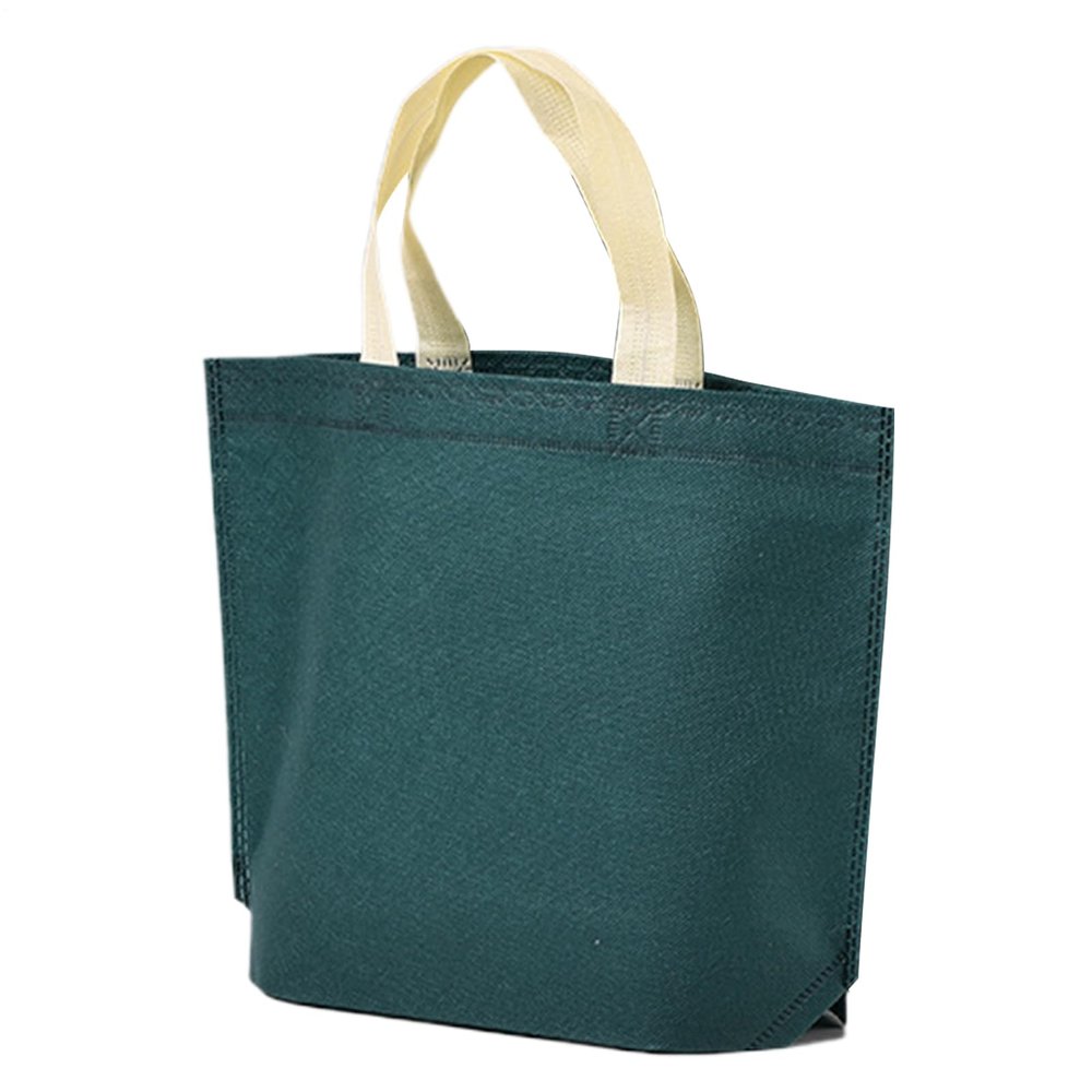 YNPQTDS Reusable Tote Bags | Non-Woven Fabric Bags, Large Pack for School, Crafts, Parties
