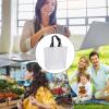 yuchdzexu Reusable Shopping Bags with Handles view 4