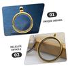 EXAOMBLE Stainless Steel Round Photo Locket Pendant view 4