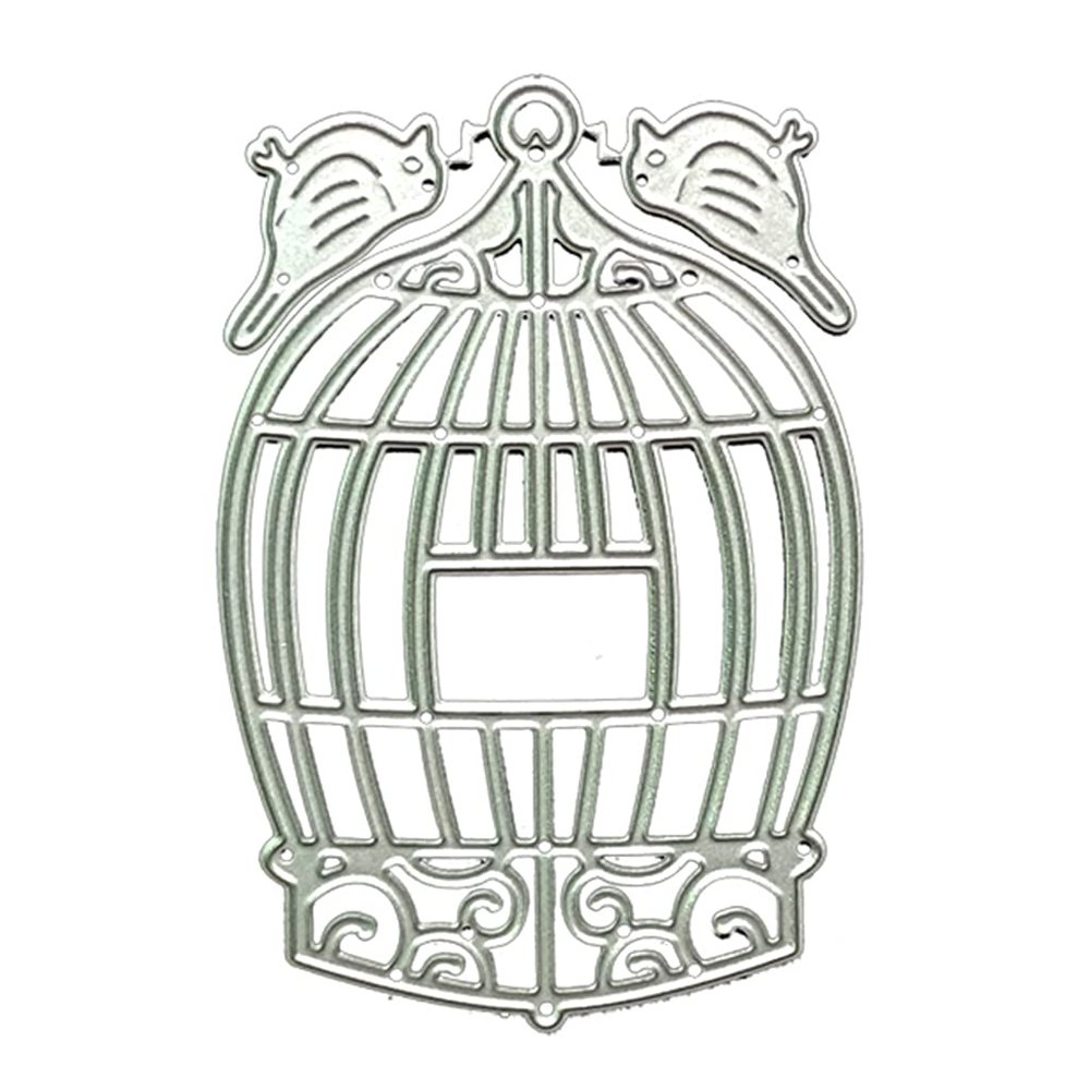 Wegiwuca Bird Cage Metal Die Cut Stencil