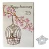 Wegiwuca Bird Cage Metal Die Cut Stencil view 2