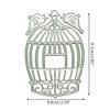Wegiwuca Bird Cage Metal Die Cut Stencil view 3