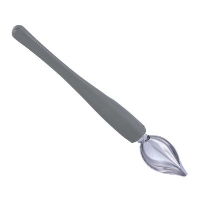 FONDOTIN Stainless Steel and Plastic Sauce Spoon