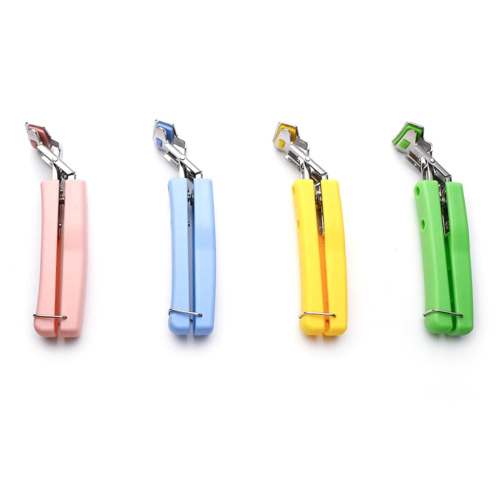 TOPPERFUN Lightweight Stainless Steel Plate Gripper Tongs