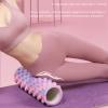 Portable Textured Yoga Foam Roller for Deep Tissue Relief view 3