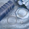 PH PandaHall Round Spacer Beads in 6 Sizes - 590 pcs Silver Metal Beads view 4