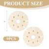 ZhongShuang Wooden Knot Stars, 9-Piece Bracelet Knotting Set view 2
