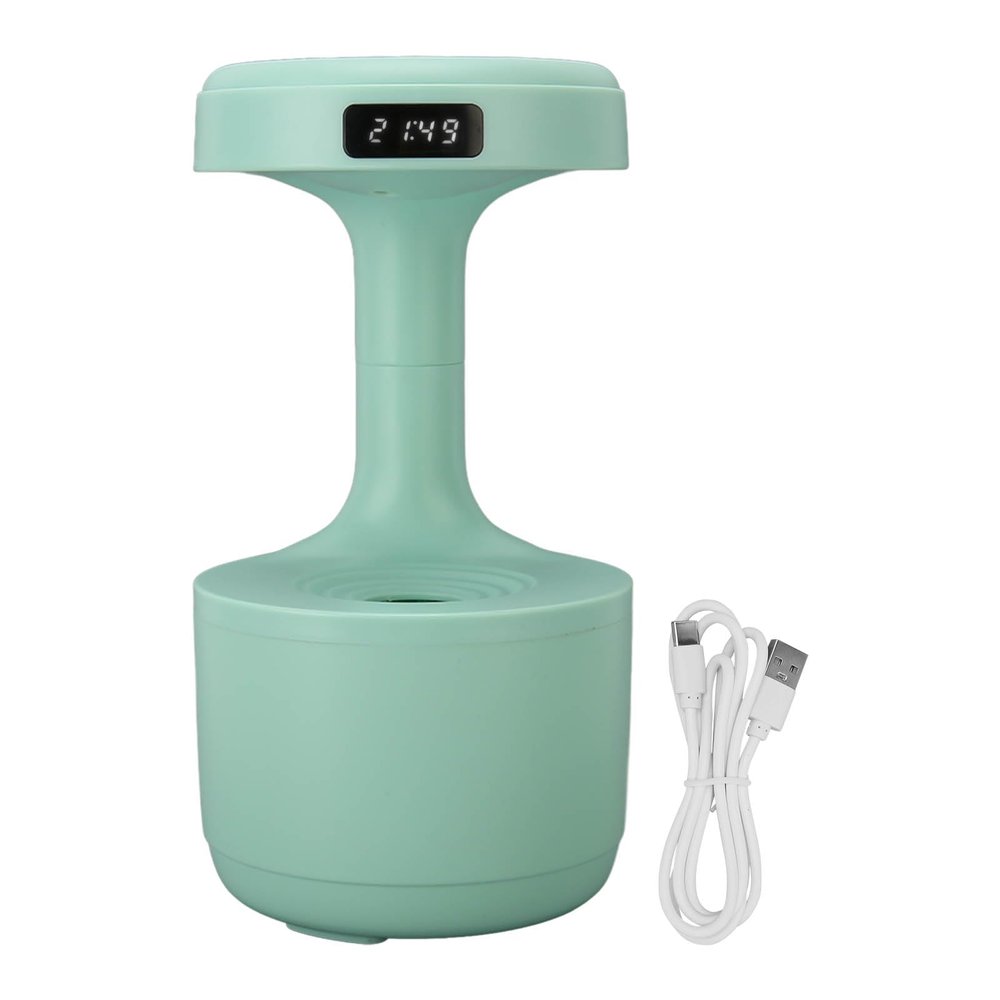 Saluaqui Anti-Gravity Humidifier with Water Drop Design, USB, Green